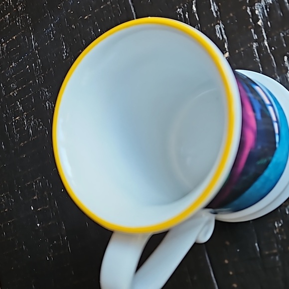 NWOT Polar Express Holiday Christmas 3D Raised Coffee Tea Mug Cup Large Train - Picture 10 of 17